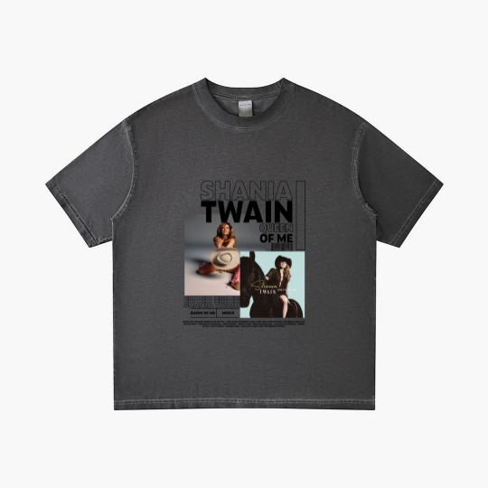 Discover Shania Twain Gradient T Shirts, Queen Of Me Tour 2023 Gradient T Shirts, Country Music Singer Gradient T Shirts