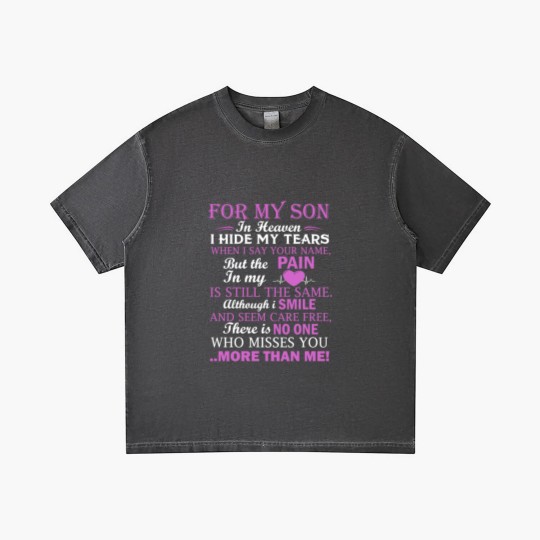 Discover For My Son In Heaven Gradient T Shirts