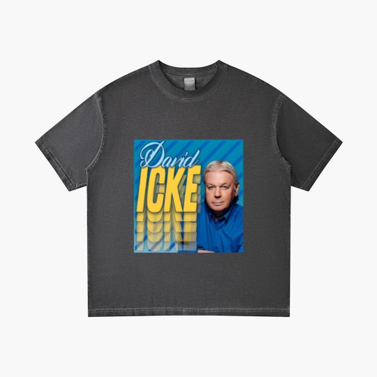 Discover David Icke #4 ///// New Age 90s Homage - David Icke - Gradient T Shirts