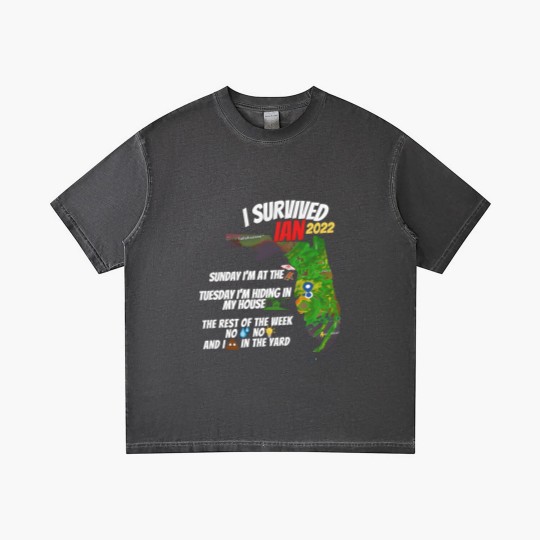 Discover I Survived Hurricane Ian Gradient T Shirts