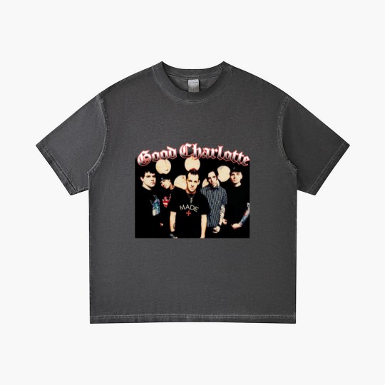 Discover Vintage Good Charlotte Rock Band Gradient T Shirts