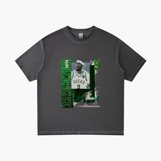 Discover Bobby Portis Basketball Paper Poster Bucks 2 - Bobby Portis - Gradient T Shirts