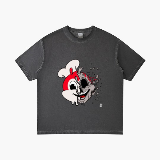 Discover JOLLIBEE ACID POPART REMIX FILIPINO GRAY Gradient T Shirts