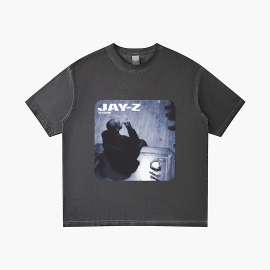 Discover Jay Z Album Cover Graphic Gradient T Shirts Gradient T Shirts