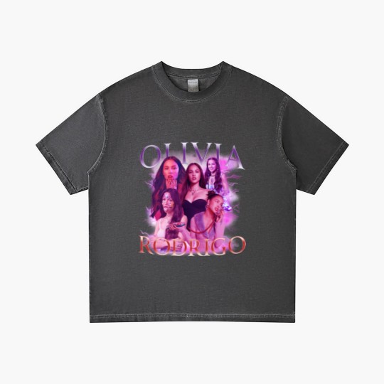 Discover Olivia Rodrigo Vintage Gradient T Shirts, Olivia Rodrigo Y2k Clothing For Fan, Vintage Olivia Rodrigo Gradient T Shirts