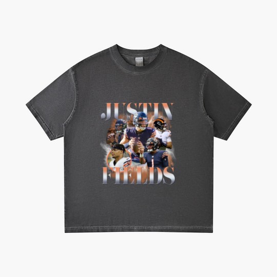 Discover JUSTIN FIELDS Gradient T Shirts - Chicago Bears - Vintage Retro 90s bootleg