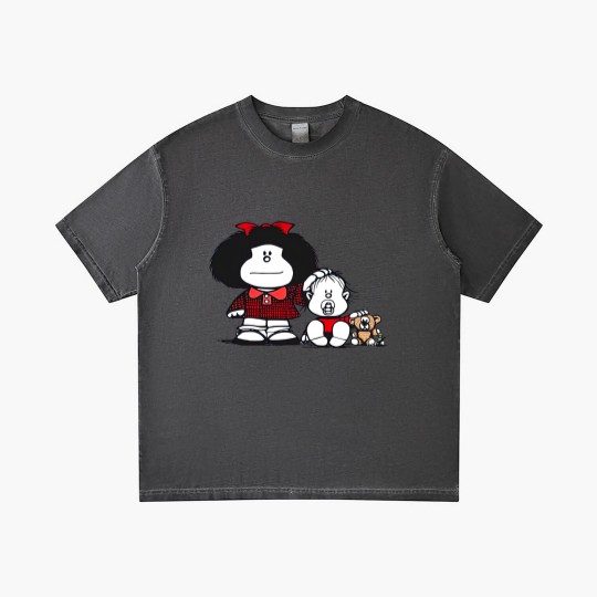 Discover Hermanos - Mafalda Feminista Frases Humor - Gradient T Shirts
