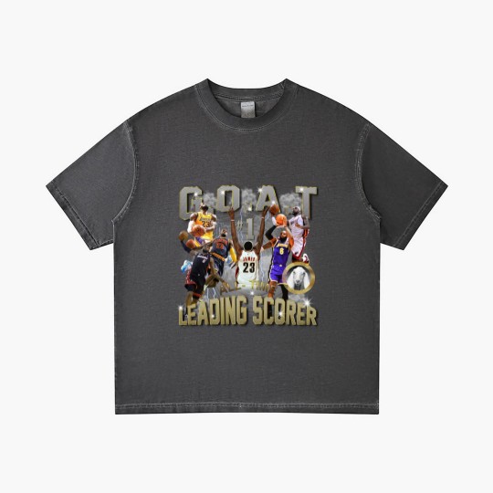 Discover lebron james #1 all-time leading scorer vintage style 90's bootleg Gradient T Shirts