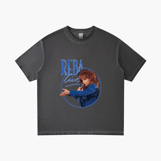 Discover Reba Vintage Live Classic Gradient T Shirts