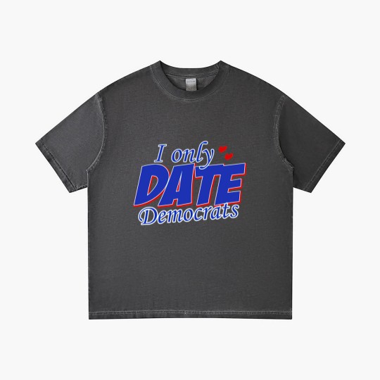 Discover Only Date Democrats Womens Democratic Party T Shir Gradient T Shirts
