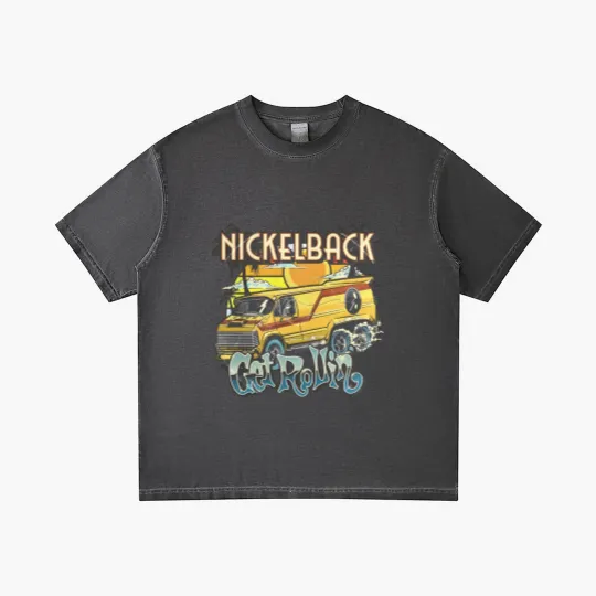 Discover Vintage Nickleback Band Gradient T Shirts, Nickelback Gradient T Shirts