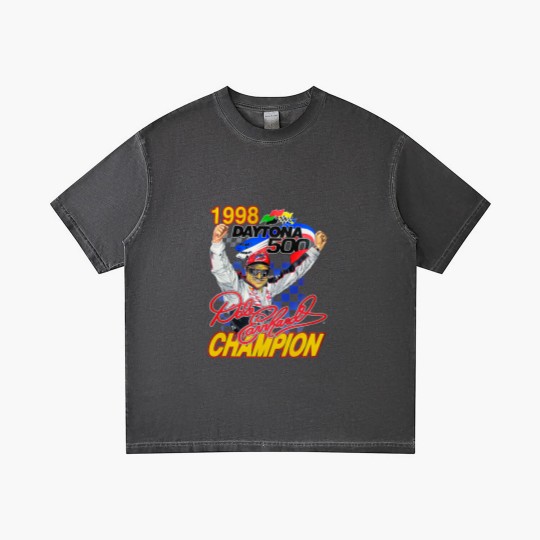 Discover Vintage Dale Earnhardt 1998 Daytona 500 Gradient T Shirts, Racing Gradient T Shirts, Goodwin Champions Gradient T Shirts