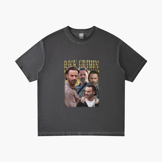 Discover Rick Grimes Vintage Gradient T Shirts, Gift For Women and Man Unisex Gradient T Shirts