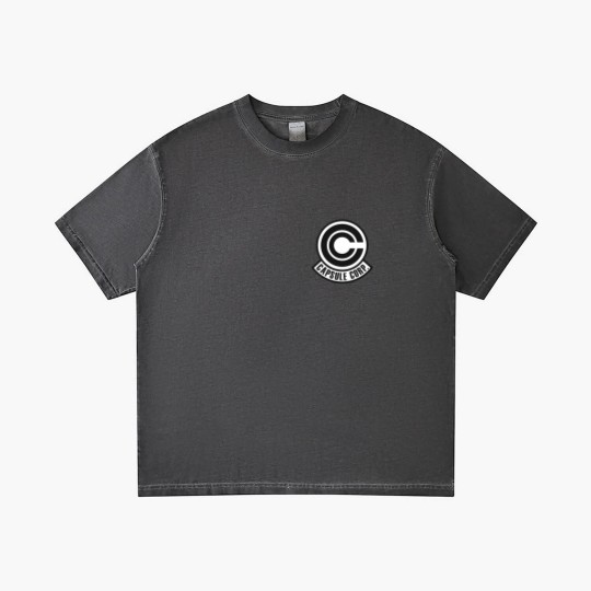 Discover Capsule corp original logo Gradient T Shirts