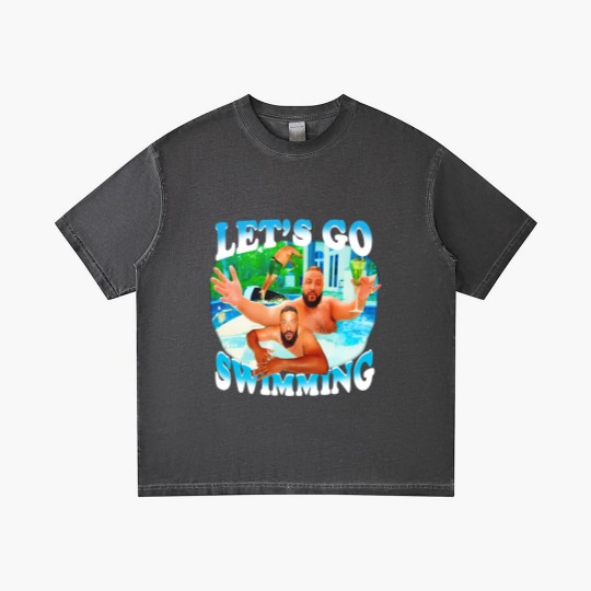 Discover Lets Go Swimming Dj Khaled Gradient T Shirts, Dj Khaled Funny Gradient T Shirts, Dj Khaled Merch