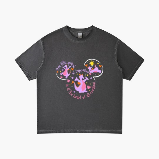 Discover Figment Gradient T Shirts, One Little Spark Gradient T Shirts, Purple Dragon Gradient T Shirts