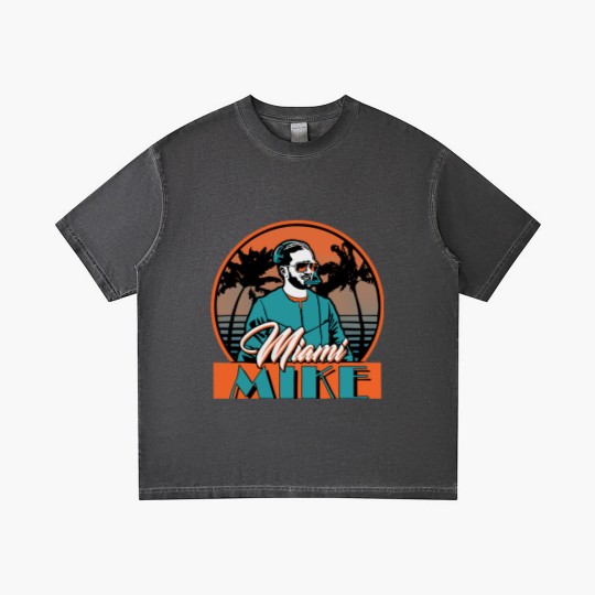 Discover Miami Mike Gradient T Shirts, Mike McDaniel Gradient T Shirts
