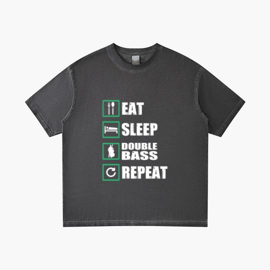 Discover Double Bass Gift Gradient T Shirts