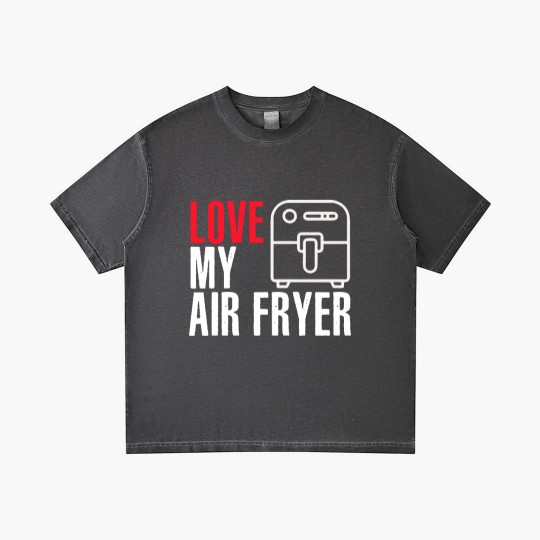 Discover I Love My Air Fryer - Cooking Gradient T Shirts