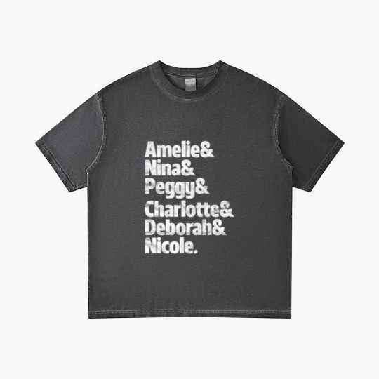Discover Techno Amelie & Nina & Peggy & Charlotte & Deborah Gradient T Shirts