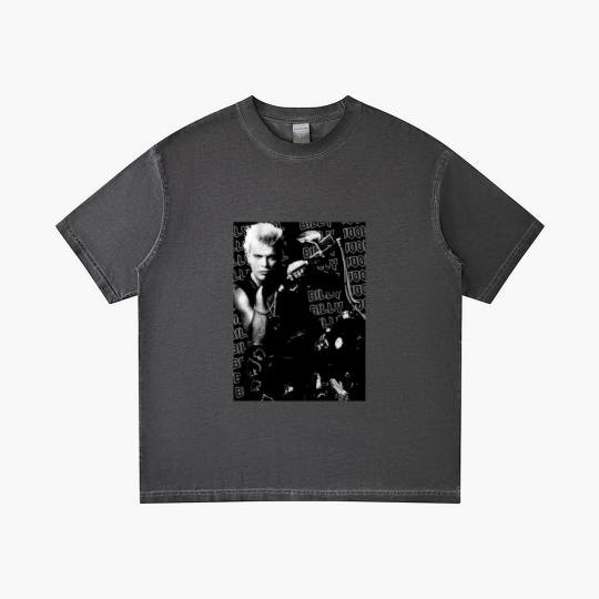 Discover Vintage Billy Idol Gradient T Shirts, Billy Idol Live Tour 2023 Gradient T Shirts