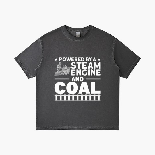Discover Train Ride Steam Train Locomotive Gradient T Shirts