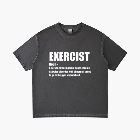 Discover Exercise - Exercist Noun - Exercise - Gradient T Shirts
