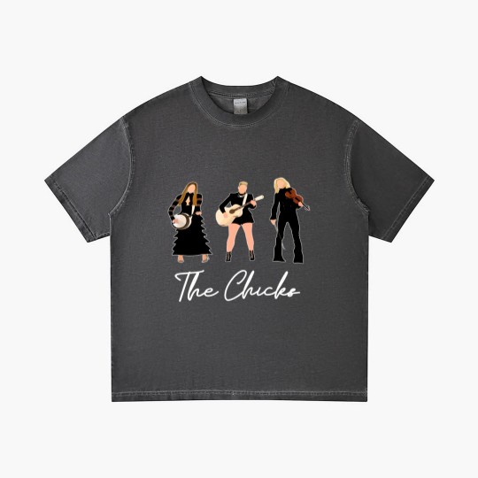 Discover The Chicks World Tour 2023 Gradient T Shirts, The Chicks Gradient T Shirts Fan Gifts, The Chicks Band Gradient T Shirts
