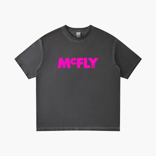 Discover McFly Logo pink Gradient T Shirts