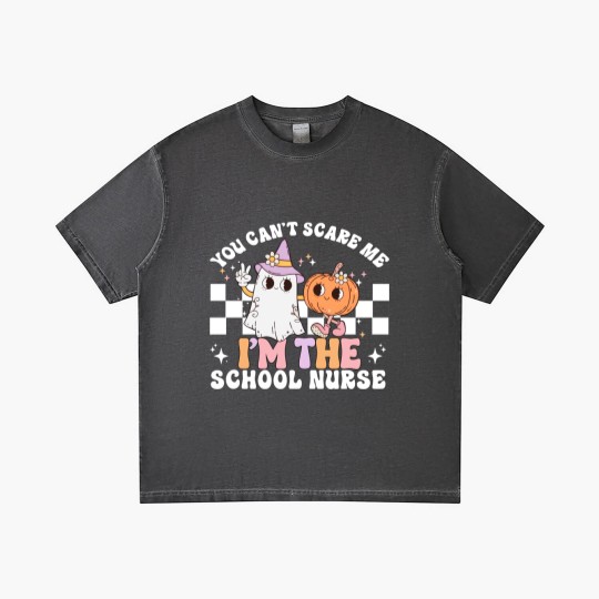 Discover Teacher Halloween Gradient T Shirts for School Nurse Gradient T Shirts, Halloween School Nurse Gift, Spooky School Nurse Gradient T Shirts, School Nurse Gradient T Shirts, Nurse Life