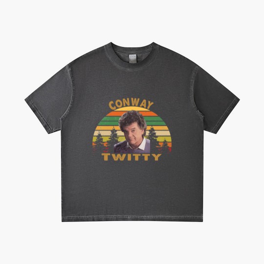 Discover Conway Twitty Classic Gradient T Shirts