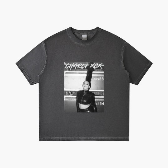 Discover CHARLI XCX Vintage Homage Gradient T Shirts, Charli Xcx Style 90s Gradient T Shirts, Charli Xcx Retro Gradient T Shirts