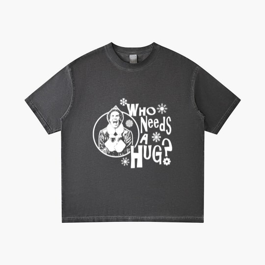 Discover Who Needs A Hug? Buddy The Elf - Buddy The Elf - Gradient T Shirts