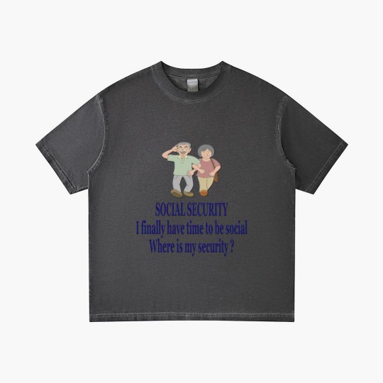 Discover SOCIAL SECURITY. I finally have time to be ... Gradient T Shirts