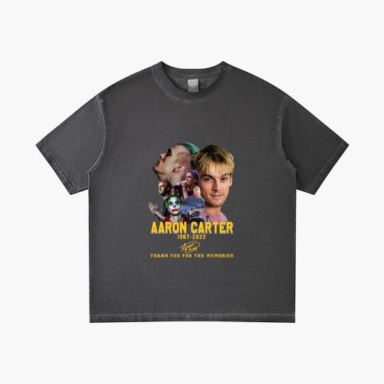 Discover Aaron Carter Gradient T Shirts