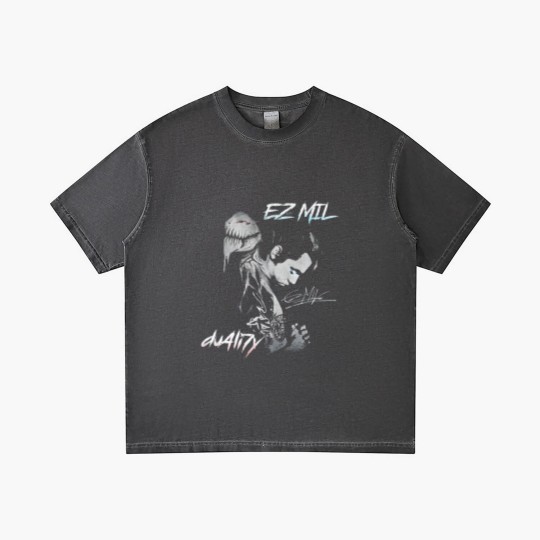Discover Ez Mil Rap Gradient T Shirts, Eminem Ez Mil Du4Li7Y Album Concert Tour 2023 Vintage 90s Y2K