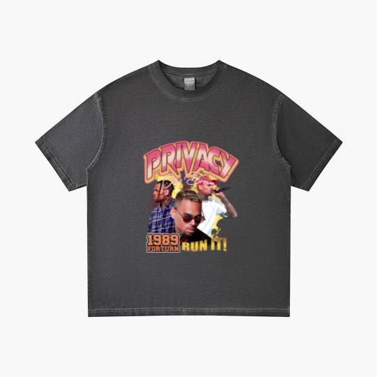 Discover Vintage Privacy Chris Brown Gradient T Shirts, Chris Brown Hip Hop Tour 2022 Gradient T Shirts