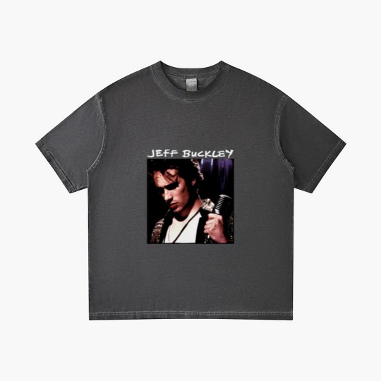 Discover Jeff Buckley Grace Music Gradient T Shirts, Retro Style Jeff Buckley Gradient T Shirts