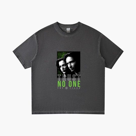Discover The X-Files Mulder Scully Trust No One Gradient T Shirts