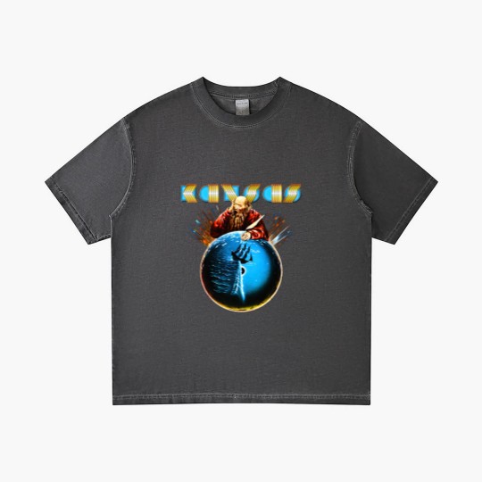 Discover Kansas Rock Band Point Of Know Return Gradient T Shirts, Vintage Kansas Gradient T Shirts