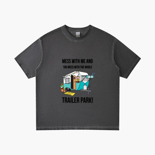 Discover Mess with me Sunnyvale Trailer Park art gift for fans movie Gradient T Shirts