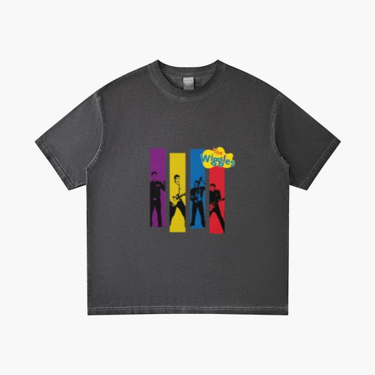 Discover The Wiggles Retro Gradient T Shirts