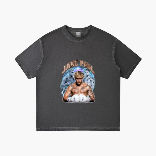 Discover Vintage Jake Paul Gradient T Shirts Boxing Player Gradient T Shirts, Gift for Boxing Player Fan Gradient T Shirts