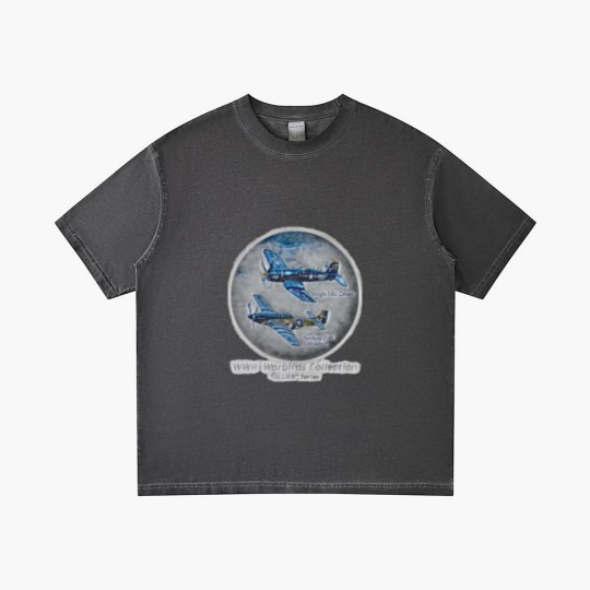 Discover F4U CORSAIR and P51 MUSTANG Gradient T Shirts
