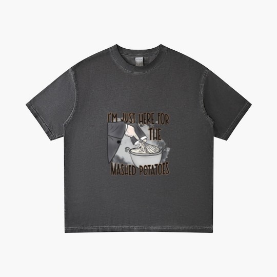 Discover IM Just Here For The Mashed Potatoes Cute Thanksgiving Food Gradient T Shirts