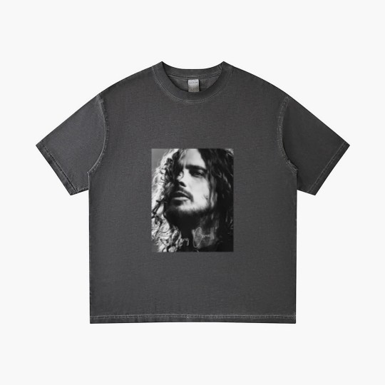 Discover Chris Cornell  Rock music Gift Gradient T Shirts