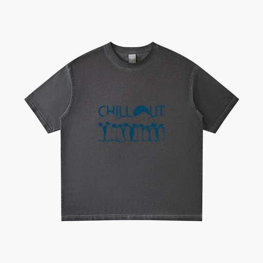 Discover Chill Out Penguin Gradient T Shirts Funny Penguin Gradient T Shirts Gradient T Shirts