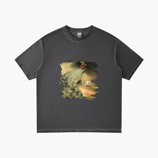 Discover Kor n Follow The Leader Kids Cotton Boys_amp_Girls Short Sleeve Gradient T Shirts