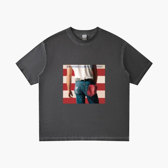 Discover Vintage Bruce Springsteen Born In The USA Gradient T Shirts, Bruce Springsteen E Street Band 2023 Tour Gradient T Shirts