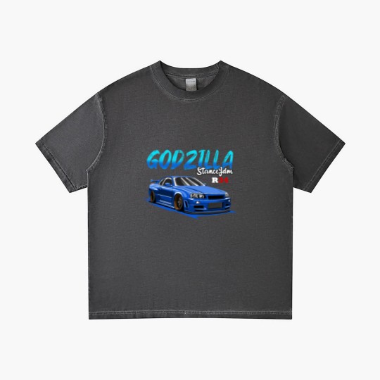 Discover SKYLINE R34 Blue Gradient T Shirts